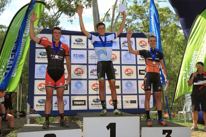 Oceania 2015 Podium with Scott Bowden of 4SHAW on step 1